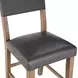 Aubrey Brown and Gray Counter Height Chair Set of 2