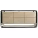 Lomond Tarnished Nickel 6 Drawer Dresser