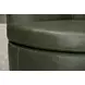 Valdoro Lyric Sage Leather Upholstered Swivel Club Chair