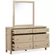 Meadowrise Sandstone Beige Panel Bedroom Set