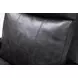 Duffy Ryegate Gray Leather Swivel Glider Recliner