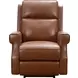 Durham Colchester Bitters Leather Power Recliner with Power Lumbar and USB Charging