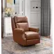 Durham Colchester Bitters Leather Power Recliner with Power Lumbar and USB Charging