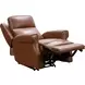 Durham Colchester Bitters Leather Power Recliner with Power Lumbar and USB Charging