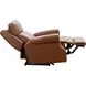 Durham Colchester Bitters Leather Power Recliner with Power Lumbar and USB Charging