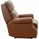 Durham Colchester Bitters Leather Power Recliner with Power Lumbar and USB Charging