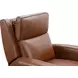 Durham Colchester Bitters Leather Power Recliner with Power Lumbar and USB Charging