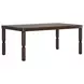 Verge Handcrafted Walnut Extendable Rectangular Dining Room Set