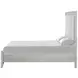 Fiona Mist Gray Upholstered Storage Panel Bedroom Set