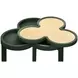 Dylan Matte Dark Green Lacquer Reversible Top Cigar Table