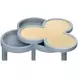 Dylan Matte Light Blue Lacquer Reversible Top Cigar Table