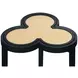Dylan Matte Navy Lacquer Reversible Top Cigar Table