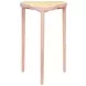 Dylan Matte Pink Lacquer Reversible Top Cigar Table