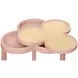 Dylan Matte Pink Lacquer Reversible Top Cigar Table