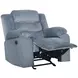 Willow Gray Living Room Set with Dual Recliner