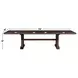 Auburn Brown 126" Extendable Rectangular Dining Table