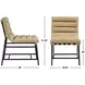 Nicco Sand Vegan Leather Upholstered Side Chair