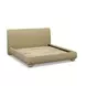 Rayne Honey King Upholstered Panel Bed