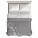 Carlson Washed Linen Full Panel Bed