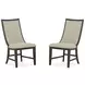 Westley Falls Baja Fog Upholstered Host Chair Set of 2