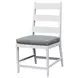 Nash Outdoor Dining Gray Upholstered Outdoor Bar Stool Set of 2