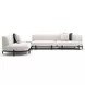 Madera Oatmeal 4 Piece Modular Corner L Sectional with Pillows
