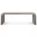 Traverse Dark Taupe Upholstered Bed Bench