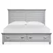 Harborwick Harbor Gray Storage Panel Bedroom Set