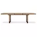 Tristan Swiss Coffee 108" Extendable Rectangular Dining Table