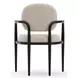 Madera Beige Performance Fabric Upholstered Dining Arm Chair