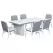 Nash Outdoor Dining Buff Outdoor 92" Rectangular Dining Table