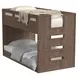 Carlson Harvest Brown Twin Over Twin Bunk Bed