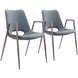 Desi Gray Dining Chair Set Of 2
