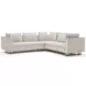 Altura Oatmeal 2 Piece Modular L Sectional with Pillows