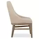 Tristan Brown Upholstered Arm Chair Set of 2
