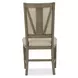 Paxton Place Baja Fog Upholstered Side Chair Set of 2
