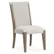 Plum Creek Sierra Brown and White Rectangular Dining Room Set