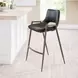 Desi Black Counter Height Chair Set Of 2