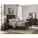 Nordhaven Nordic Walnut Queen Poster Bed