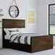 Dovetail Graphite Full Panel Bed