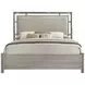 Lennox Gray Queen Upholstered Panel Bed