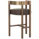Marcelo Eglinton Espresso Upholstered Bar Stool
