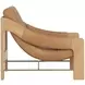 Fitzgerald Ludlow Sesame Leather Upholstered Lounge Chair