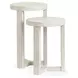 Refton Balboa Mist Square Occassional Table Set