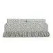 Gertrude Gray and White 90" Sofa