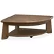 Tanner Tawny Brown Free Form Lift Top Cocktail Table