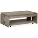 Conrad Stone Harbor Gray Rectangular Lift Top Occassional Table Set