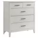 Andover White 5 Drawer Chest