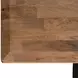 Austin Natural Mango and Black 76" Rectangular Counter Height Dining Table