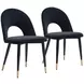 Menlo Black Dining Chair Set of 2